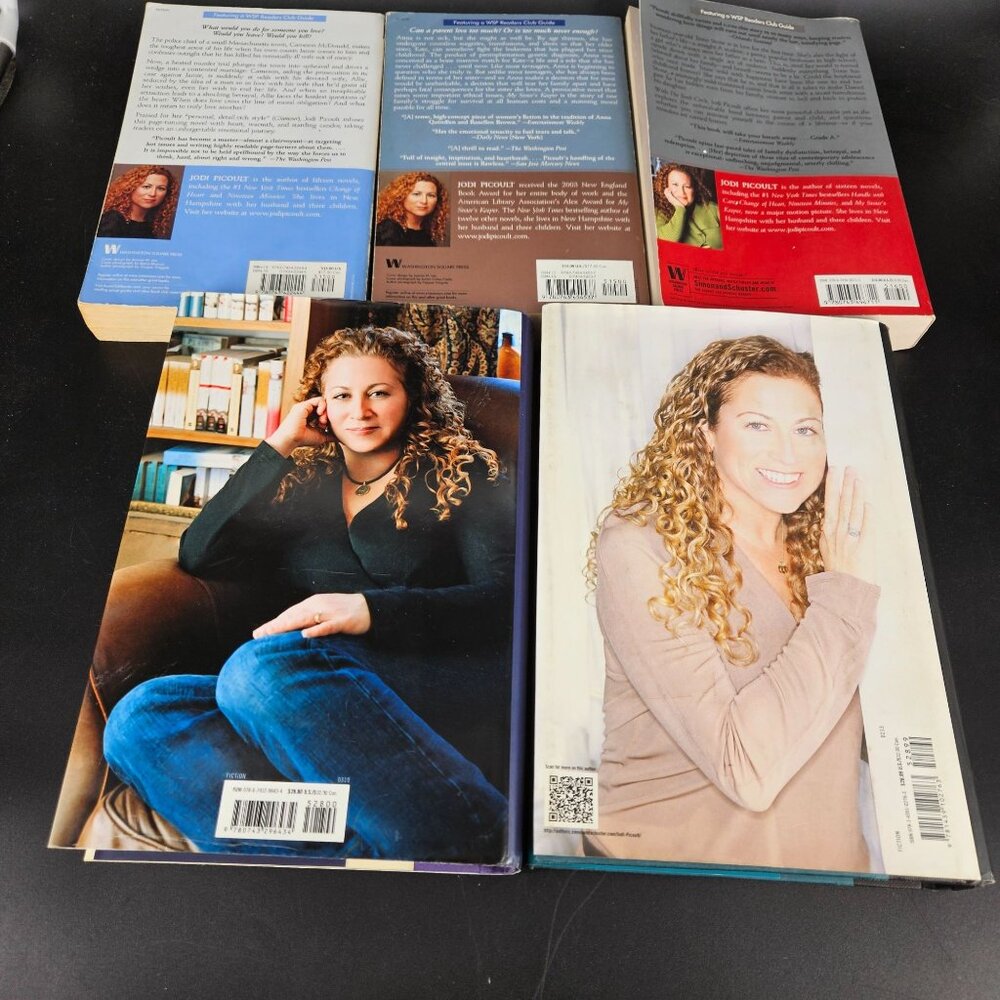 Jodi Picoult Book Lot 5 Hardcover Paperback Sign House Rules My Sisters Keeper - Picture 8 of 12